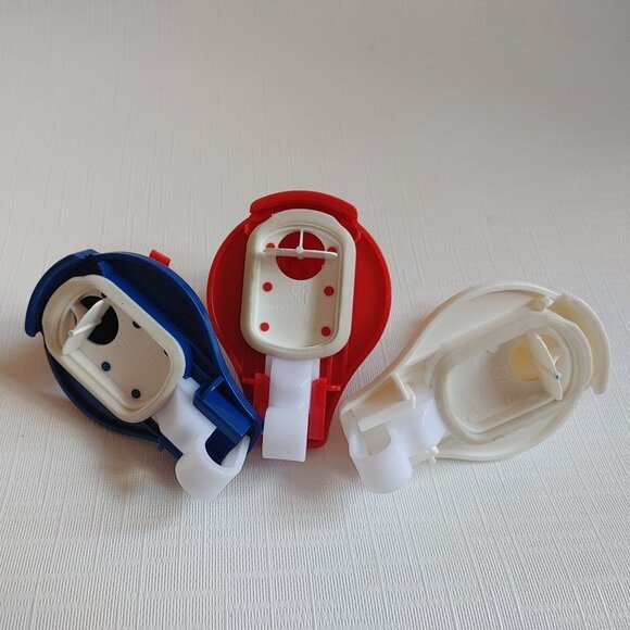 HOME HARDWARE Can Cap LOT RED WHITE BLUE BNWOT - Picture 2 of 3